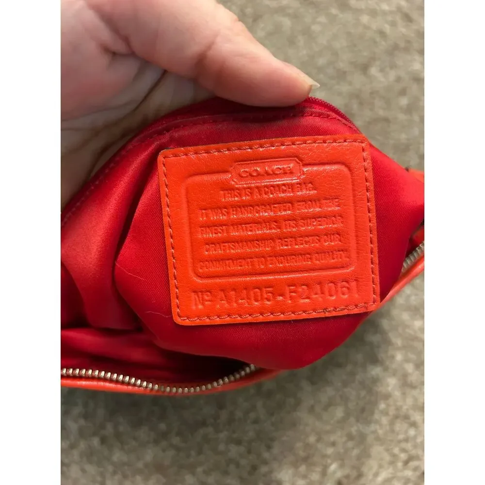 Coach Daisy Signature Canvas File Bag